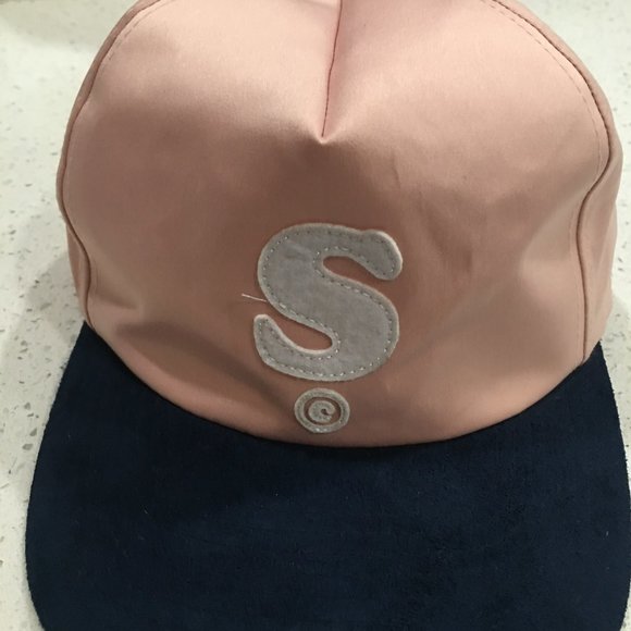 Pink And Blue Stussy Hat - Picture 1 of 3